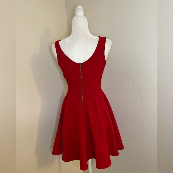 Lulus Home Before Daylight Red Dress - Picture 7 of 8
